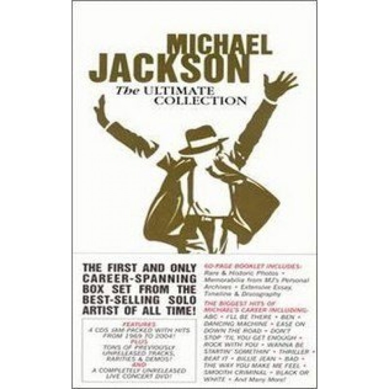 Box Michael Jackson - The Ultimate Collection (4 CD's + DVD